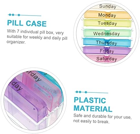 Healeved 2 Kutija Za Lijekove Kutija Za Lijekove Zapečatljivi Kontejneri Kutija Za Pilule Organizator