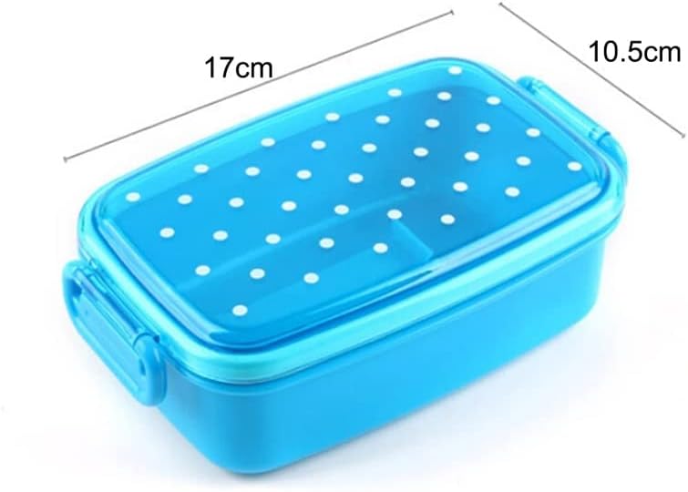 SLNFXC 480ML prenosiva jednoslojna kutija za ručak plastična kutija za ručak Stoarge kutija tačka dizajn Bento Kutija Kutija za hranu kutija za skladištenje hrane