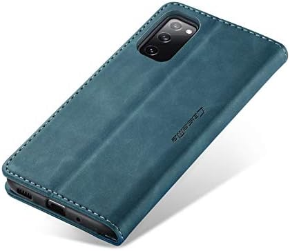 Lbyzcase Flip Case za Galaxy S20 FE, zaštitni poklopac kožnog novčanika za cijelo tijelo otporan na udarce sa