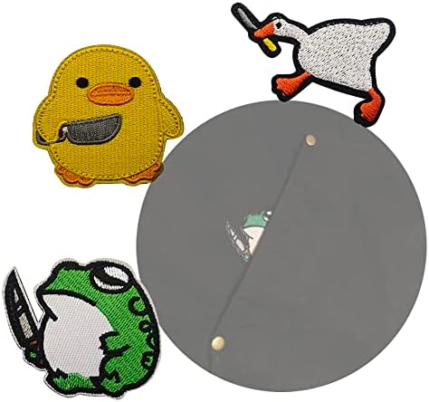 7pcs slatka mačka žaba patka guska sa nožem smiješnim aplikacijama zakrpe modni izvezeni aparat