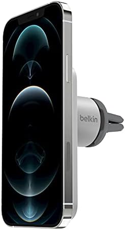 Belkin MagSafe kompatibilni automobilski Telefon magnetni nosač za punjenje, držač telefona sa ventilacionim ventilom i punjač za iPhone 13,12, Pro, Pro Max, Mini & nosač za ventilaciju automobila PRO držač telefona za iPhone 13, 12, Pro, Pro Max, Mini