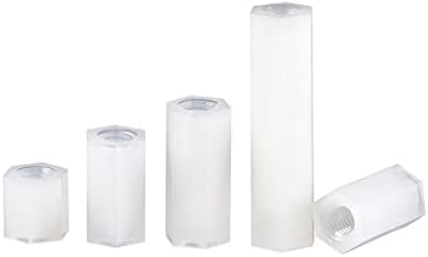 Bijeli šesterokutni najlonski stub dvostruki prolazni izolacijski stub plastična plastična potporna