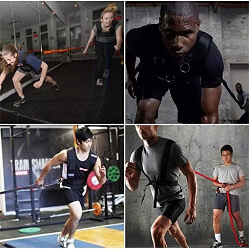 Lukeo otpornost na fitness gumeni trak za vežbanje joga sportski boks nogometna košarkaška skok brzina treninga