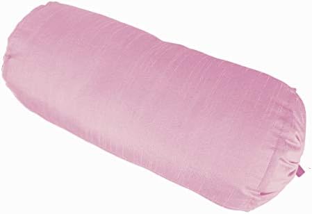 Baby Pink Bolster jastučnica - Yoga masaža okrugla poklopac za kauč za kauč za kauč sa sofom poliester