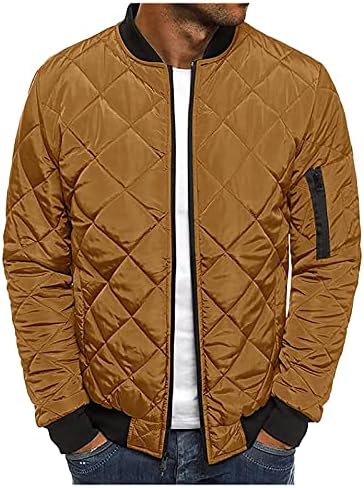Jakna Muška jesen zimski patentni zatvarač s toplim jaknom pakiranja laganih kaputa za muškarce