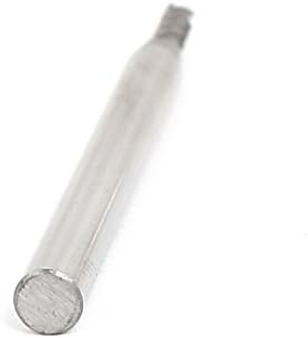 Aexit 4mm drška kraj mlinova 2.5 mm rezni Dia Spiralni žljeb 3-flauta HRC50 ugao zaokruživanje