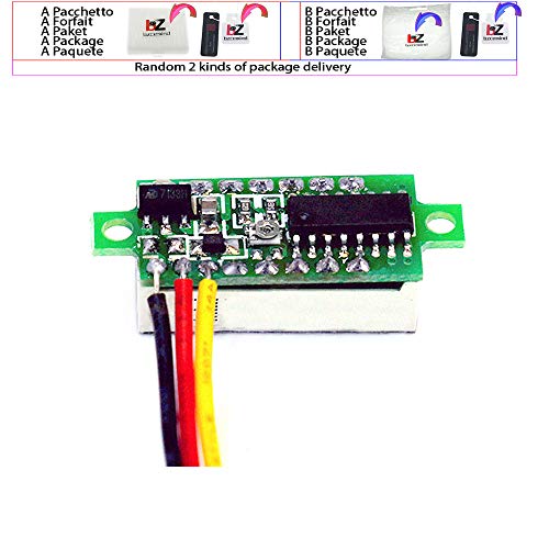 DC 0V-100V 0,28 inčni LED digitalni voltmetarnski naponski metar voltana za detektor za ispitivanje ploča za ispitivanje tester 12V 24V crveno zeleno plavo žuto, dc 0-100V žuto