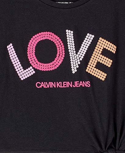 Grafički Majica Sa Kratkim Rukavima Za Djevojčice Calvin Klein