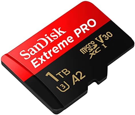 SanDisk 1TB Quick Flow tehnologija Extreme PRO microSD sa adapterom C10, U3, V30, A2, 200MB brzina čitanja 140 MB brzina pisanja UHS-I kartica