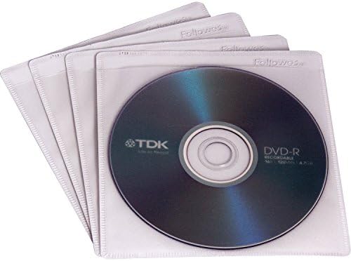 Fellowes 98315 ljepljivi CD / DVD držači, 5-Pack
