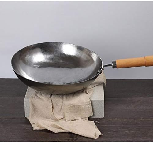 YFQHDD Master Star tradicionalno Vintage željezo Wok bez premaza ručno kovanje Wok kuhinjski štednjak
