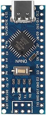 AITRIP 2PCS tip-c USB CH340 5V 16MHz za nano ploču CH340 / ATMEGA + 328p, tip-c Priključak kompatibilan sa Arduino