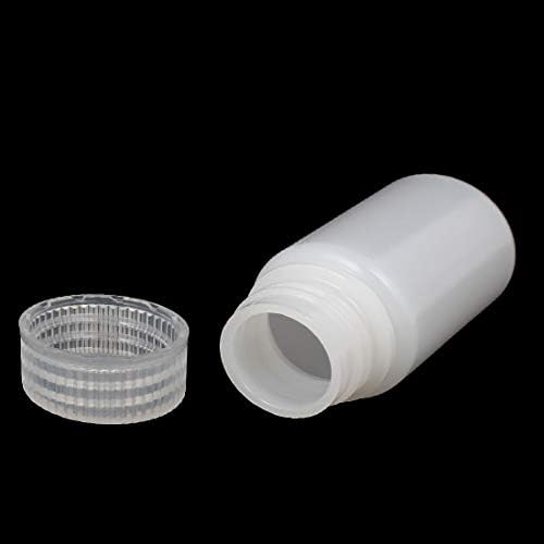 Novi LON0167 2pcs 50ml plastični kružni laboratorijski reigens boca za boce zadebljana bočica (2 Stücke