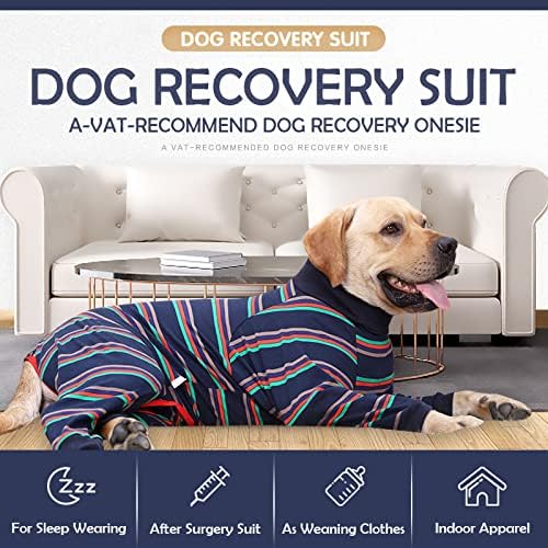 za srednje velike pse nakon operacije odijelo za oporavak, pas Onesie postoperativna košulja za rane na trbuhu/dobro