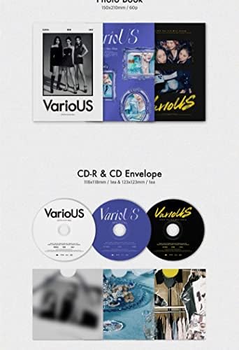 Viviz razni 3. mini album Photobook Verzija CD + POB + Photobook + Lyrics Novine + samo osoblje