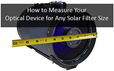 Filmski solarni filter 5 '' tanki filmski filter koji odgovara ovoj veličini filtra: CELESTRON: