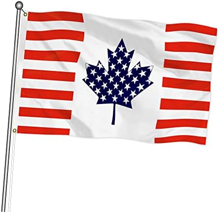 Ugong Amerika Kanada Prijateljstvo zastava Kanada javorov list Nacionalne zastave sa dva mesinga