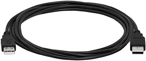 CMPLE USB 2.0 muški za muški kabel velike brzine USB 2.0 A do produžnog kabla za prijenos podataka - 10 stopa, crni