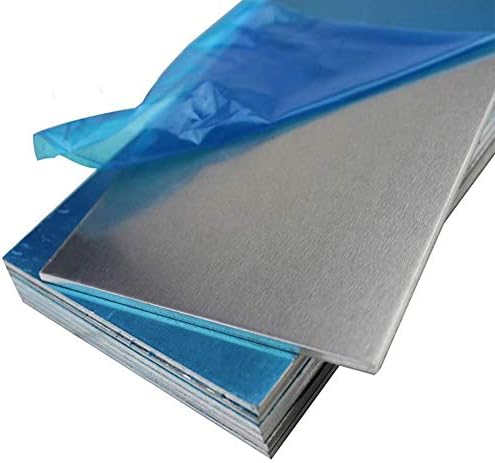 Zerobegin ploča od čistog aluminijuma, ravni Aluminijumski lim, DIY mašinski delovi, obradivost i Zavarivost, 200300mm, Debljina 2mm