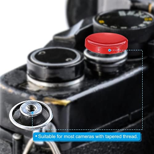 Patikil Cameru tipka za zatvaranje, 2 pakovanje mekanog zatvarača dugme za puštanje čista bakrena kamera