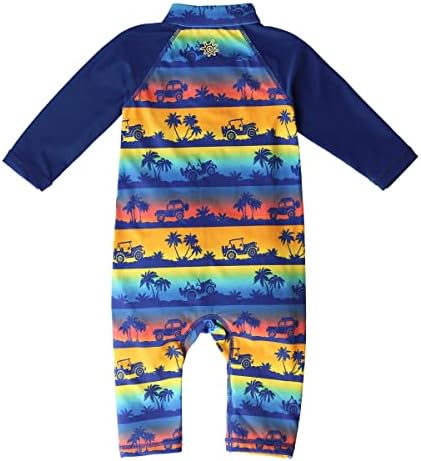 UV Skinz Baby Boys 'Sunce i kupaći kostimi sa UPF 50+ Zaštita od sunca - jednodijelni kupaći kostim, beba i mališani Potpuni pokrivenost