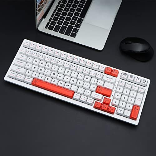 Molgria Keycaps ovo je plastični 150 Set za mehaničku tastaturu, prilagođene PBT MDA profilne poklopce tastera