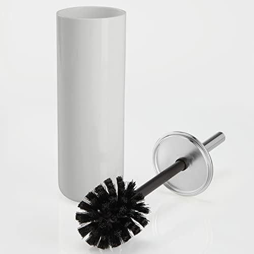 Mdesign Compact Samostojeća plastična četka za čišćenje i držač za kupatilo - Plastika i nehrđajući čelik