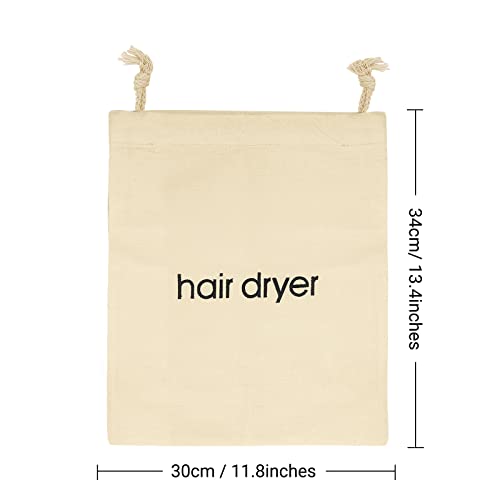 TSHD torbe za fen za kosu vezice torba kontejner za fen za kosu pamučna putna ostava