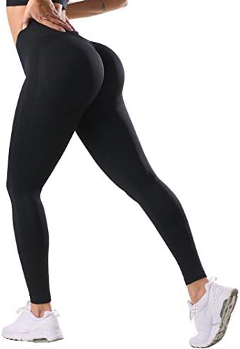 Rxrxcoco ženski visoko struk tema za kontrolu trbuha Ruched guza podižu joga hlače za vježbanje