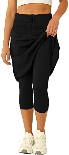 Žene 20 koljena duljina teniska suknja sa izgrađenim u nogavim golf suknicama suknjenim nogu s džepovima