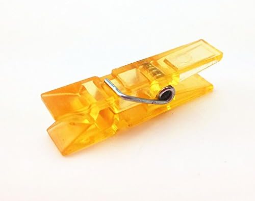 yueton 50kom Mini šarena prozirna plastična kopča za štipaljke, kopče za liniju odjeće, kopče za konop
