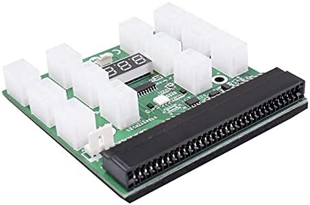 Konektori profesija rudarstva PCI - E napajanja Breakout ploča Adapter Set 12 portova 6pin psu GPU grafička