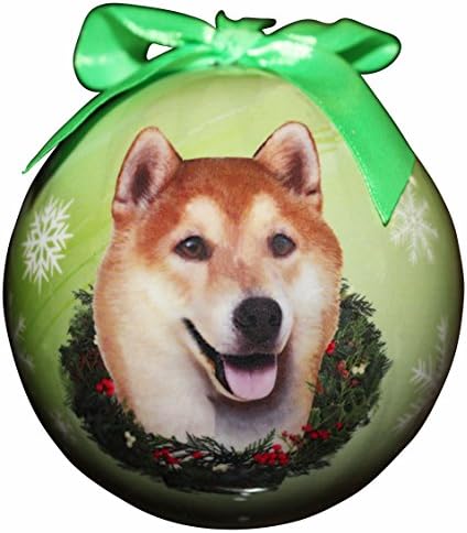 Shiba Inu Božić Ornament Shatter Dokaz Loptu Lako Personalizirati Za Shiba Inu Lovers