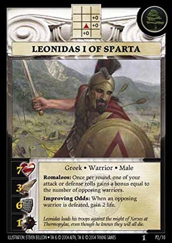 Anahronizam francuska promo karta Leonidas 1 Sparta P2