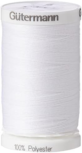 GUTERMANN bijeli 500MTR / 547YD šivica-sav poliesterski navoj, 5,5xx3,5x3,5 cm
