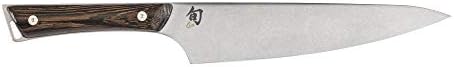 Shun pribor za jelo Kanso Azijski komunalni nož 7 , uski, ravna kuhinjska nož savršeni za precizne rezove