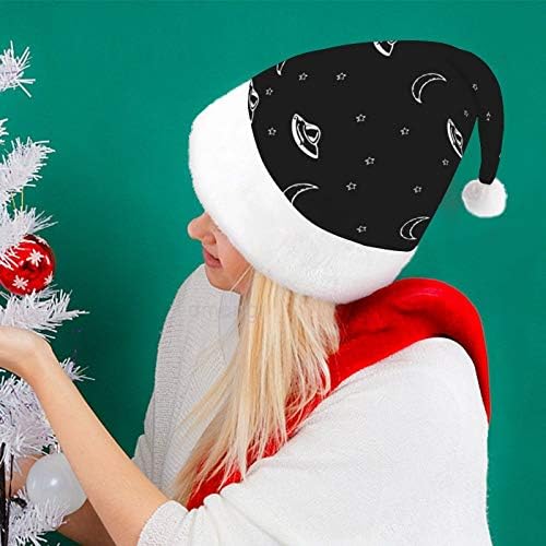 Božić Santa šešir, prostor Božić Holiday šešir za odrasle, Unisex Comfort Božić kape za Novu godinu svečani kostim Holiday Party događaj