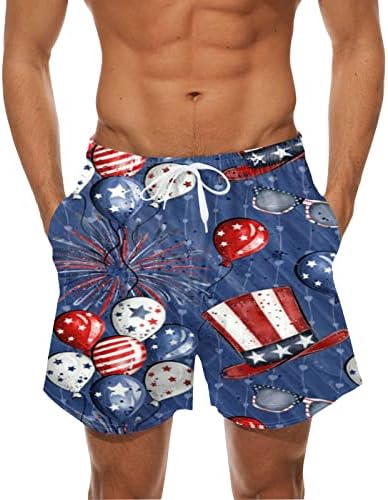 Bmisegm daske kratke hlače za muškarce ljetni dan nezavisnosti digitalna 3D štampa Moda Ležerna