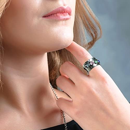 2023 Novi prsten nakit modni angažman Ženski ženski ženski prsten za ličnost umetnuli prsten