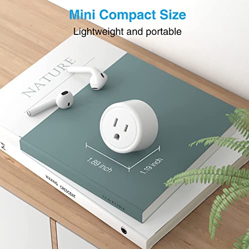 Ghome Smart Mini Smart Plug - WiFi utičnica Kompatibilan je s Alexa i Googleom Home sa funkcijom
