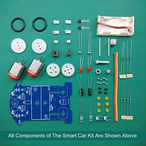 5 paket D2-5 Smart Car Kit lemljenja projektna linija slijedeći robota za zabavu edukativno elektronsko