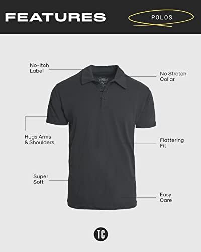 Prave klasične Polo majice za muškarce, Premium opremljene Golf majice za muškarce i muške Polo majice kratki