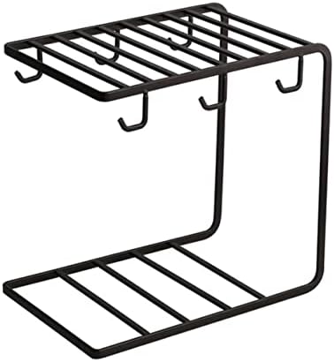 UPKOCH metalni stalak za drvo metalni stalak za odjeću nosač za police držač za sušenje šolja za sušenje