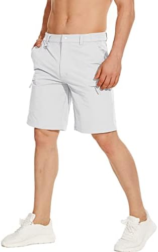 Magcomsen muške planinarske kratke hlače 5 džepova otporna na vodootpornost Ripstop Brzi suhi vanjski