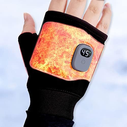 CANAFA Muška električna toplotna igra punjive ženske rukavice temperatura prst dok vozite 2000 Mah baterija