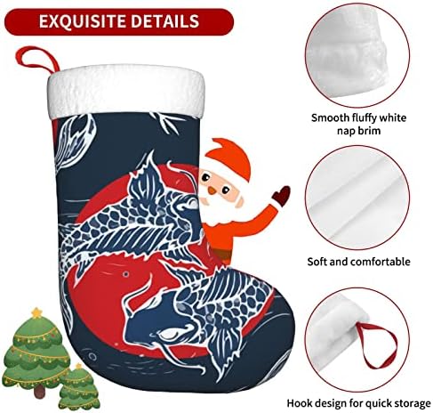 Austenstern Božićne čarape Lisjed blagoslov Japan dvostrani kamin viseći čarape