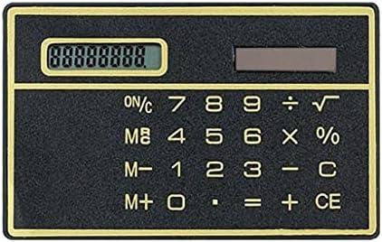 XWWDP 8-znamenkasti solarni kalkulator snage sa dizajnom kreditne kartice na dodirnim ekranu