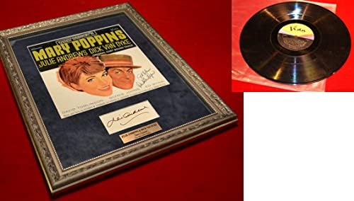 JULIE ANDREWS, DICK VAN DYKE potpisao MARY POPPINS Album sa autogramom u FRAME, DVD, COA, UACC