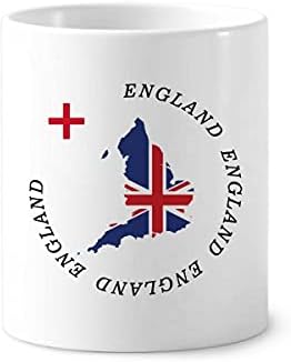 Engleska Teritorijalna zastava Art Deco Poklon modna četkica za zube Penal MULL CERC STANT Olovka