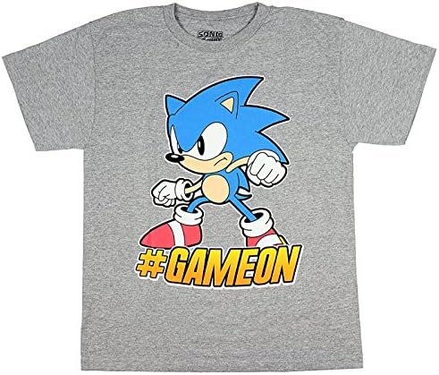 Sonic The Hedgehog GameOn Sega Video Game Boys T-Shirt